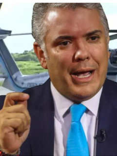 Montaje de Pulzo con foto de Iván Duque y helicóptero. Ilustra nota sobre supuesta alianza entre Eln, disidencias Farc y narcos que estaría detrás de atentado al presidente de Colombia.