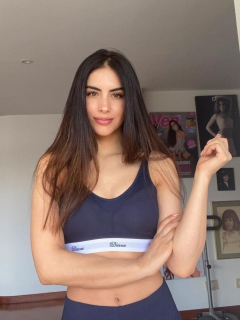 Foto de Jessica Cediel, a propósito de que renunció a 'Bingos felices' para trabajr en Olímpicos de Tokio