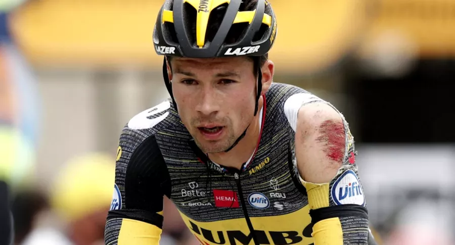 Tour de Francia: uniformes de ciclistas quedan hechos harapos en las caídas