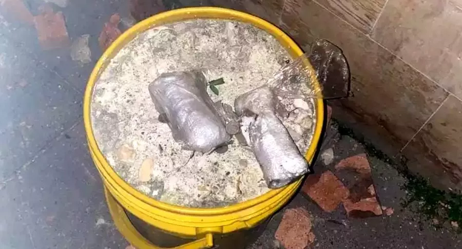 Funcionario de Personería de Bogotá casi pisa granada artesanal, en Suba