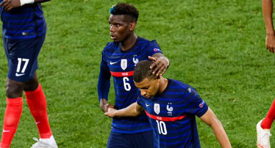 Imagen de la Selección de Francia que ilustra nota; Eurocopa: familias de jugadores se pelearon tras el Francia vs. Suiza