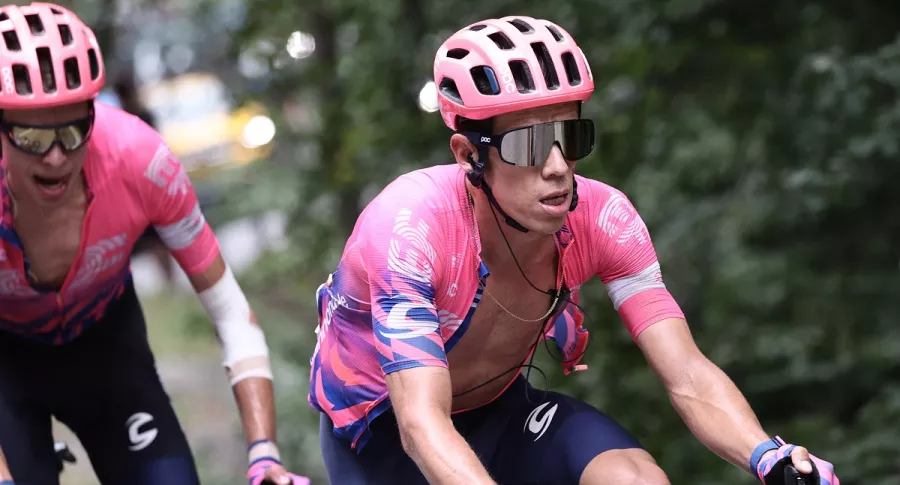 Rigoberto Urán es el mejor pedalista colombiano en la clasificación general del Tour de Francia 2021 después de disputada la etapa 5. 