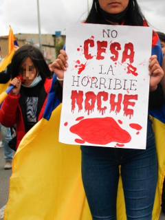 Organizaciones dicen que hay 327 desaparecidos en Colombia por paro nacional