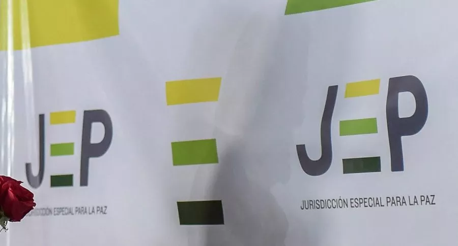 Imagen que muestra el logo de la JEP. 
