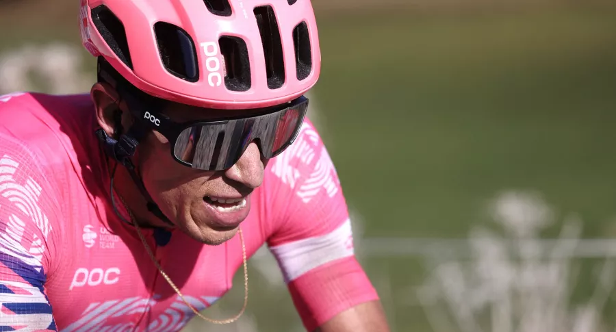 Rigoberto Urán dice que Pogacar "peló a todos" en crono del Tour de Francia 2021. Imagen del ciclista colombiano.