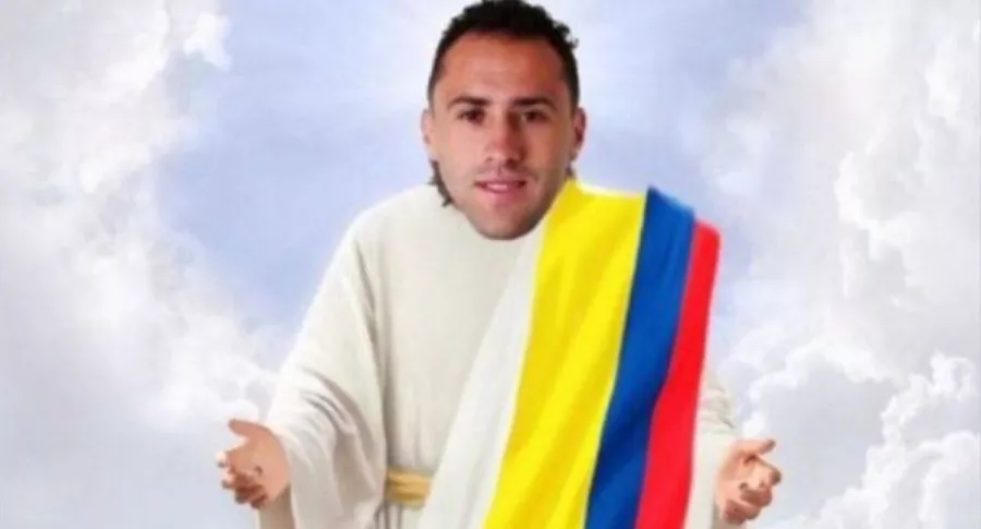 Imagen de mene de David Ospina, en nota de memes de Colombia vs Uruguay en Copa América.