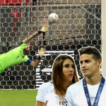 Hija de James Rodríguez conmueve con mensaje por penal que tapó David Ospina