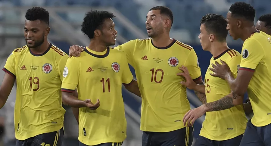 Trino de Atlético FC que descalificaría a atletas nacionales para destacar clasificación de la Selección Colombia en la Copa América 2021. 