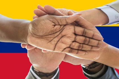Imagen que ilustra campaña, liderada por Pulzo, para erradicar la xenofobia contra venezolanos en Colombia