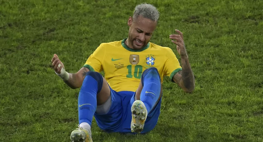 Memes y burlas a Neymar y a Brasil en la semifinal de la Copa América 2021.