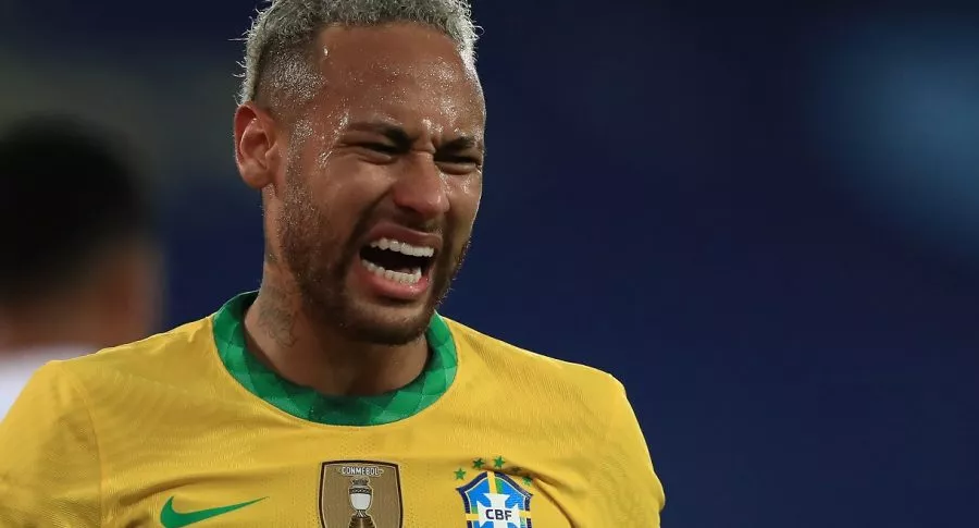 Neymar, quien criticó al árbitro del Brasil vs. Perú en Copa América