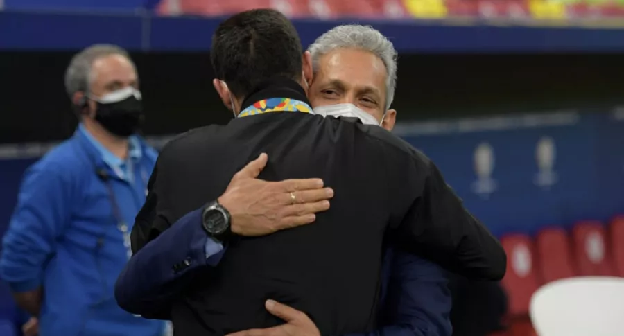 Los técnicos de Argentina y Colombia, Lionel Scaloni y Reinaldo Rueda, hablaron después de la semifinal de Copa América.