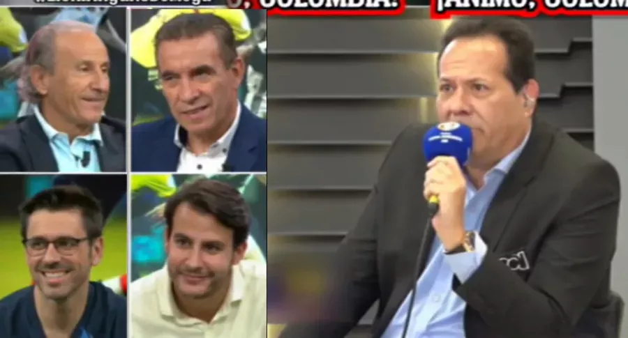 Periodistas españoles se ríen de Javier Fernández por la narración en RCN de los penaltis Colombia vs. Argentina.