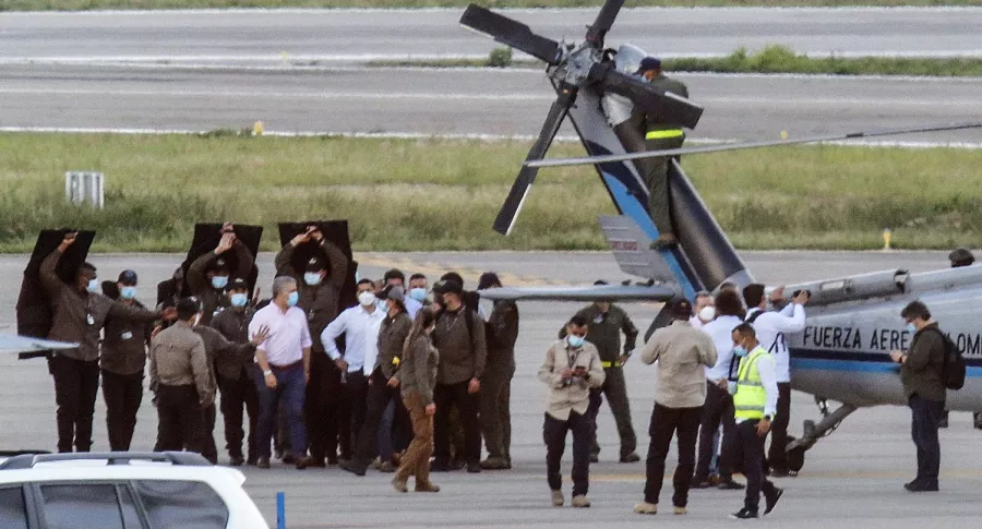 El helicóptero presidencial fue atacado el pasado 25 de junio en Norte de Santander.