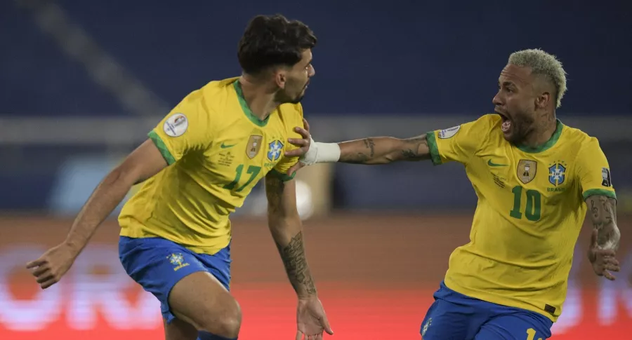 Lucas Paqueta y Neymar ilustran nota sobre posibilidad de que haya público en la final de la Copa América