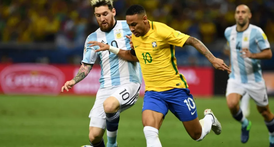 Imagen de partido que ilustra nota; Brasil vs. Argentina de Copa América desata pelea en Bangladés