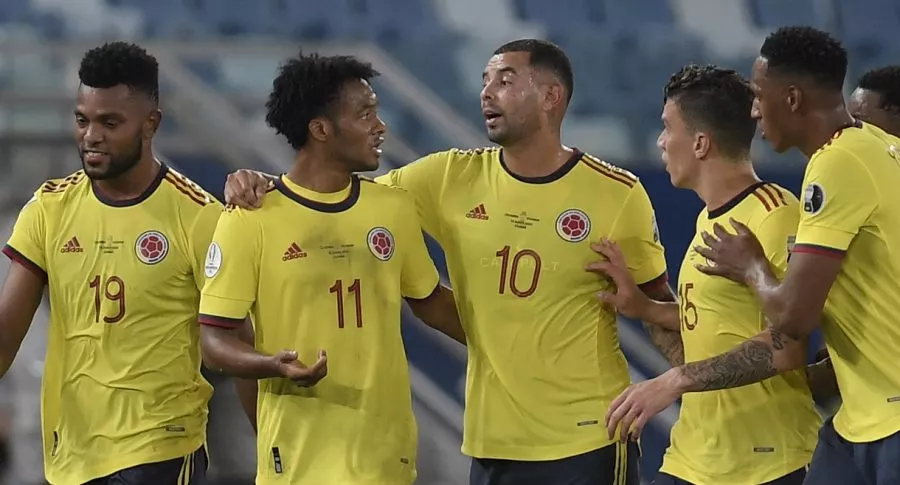 Colombia vs. Perú hoy: alineaciones titulares confirmadas