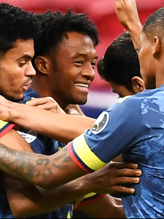 Colombia gana tercer puesto en Copa América 2021 ante Perú; golazo de Luis Díaz. Imagen del partido.