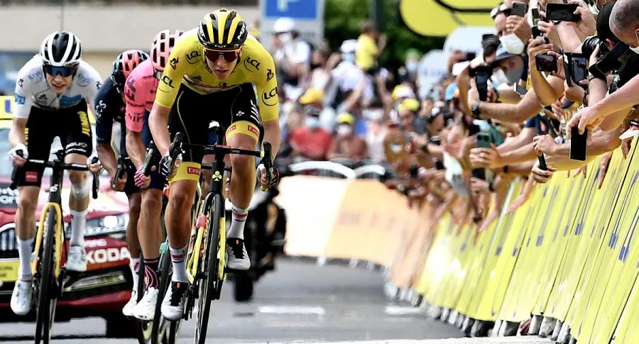 Así quedó la clasificación general del Tour de Francia 2021 después de disputada la etapa 14, que contó con 183,7 kilómetros de reocrrido.