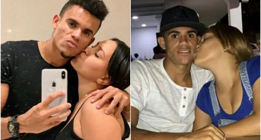 Fotos de Luis Díaz y su novia antes y ahora, luego de su actuación con Colombia en la Copa América.