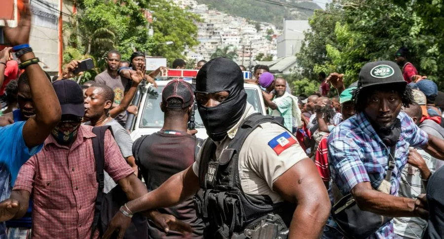 Policía de Haití ilustra nota sobre nueva detención de exmilitar colombiano, por el asesinato del presidente Jovenel Moïse