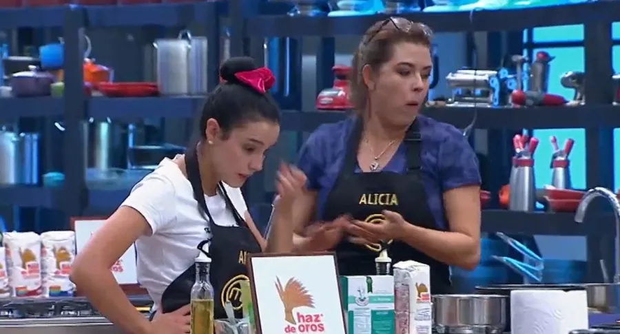 Críticas a Alicia Machado por actitud con Ana María Estupiñán en Masterchef 2021.