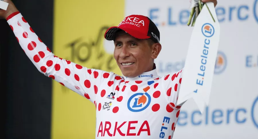 Nairo Quintana ganó premio económico por coronar puerto más alto del Tour