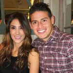 [Foto] Daniela Ospina sí apareció en cumpleaños de James; tuvo tierno detalle con el '10'