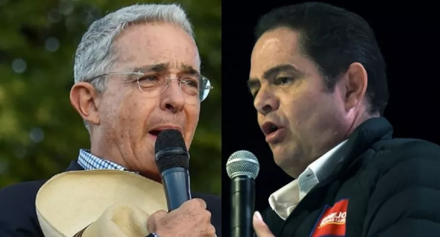 Álvaro Uribe y Germán Vargas Lleras, en momentos diferentes, políticos a los que atribuyen el diseño de la nueva reforma tributaria