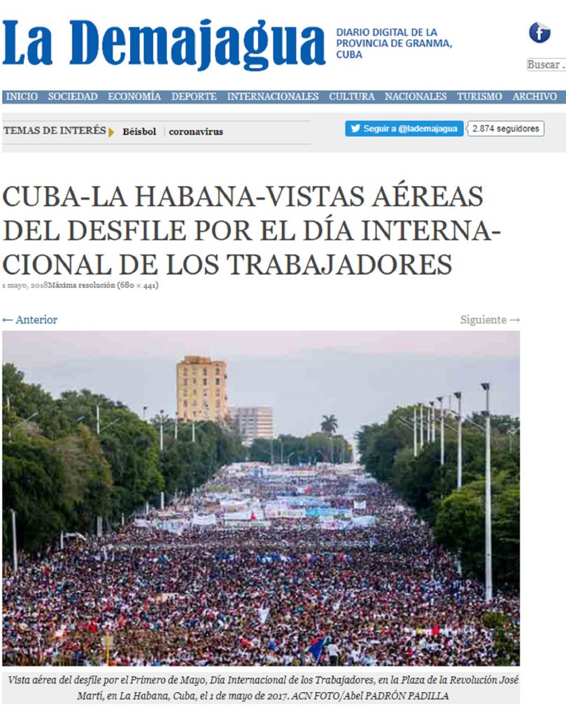 'Fake news' sobre Cuba