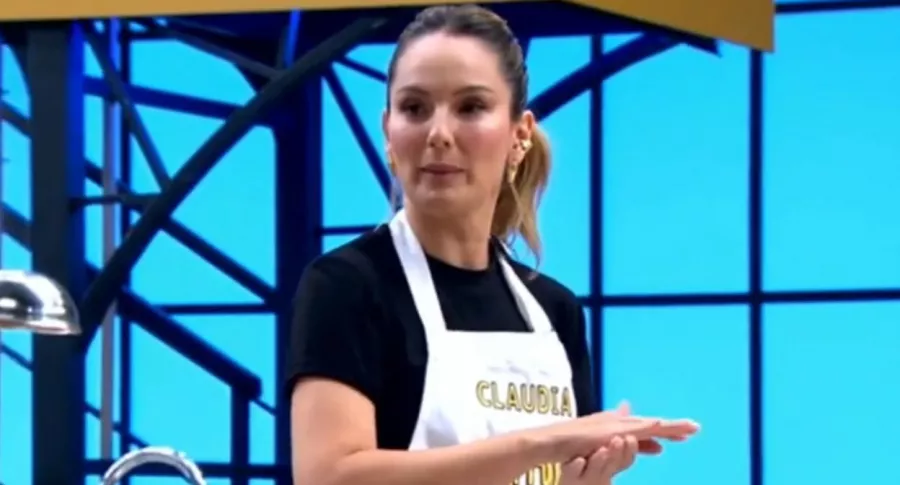 Video de Claudia Bahamon cocinando plato típico en 'Masterchef', programa que se transmite todos los fines de semana en el Canal RCN. 