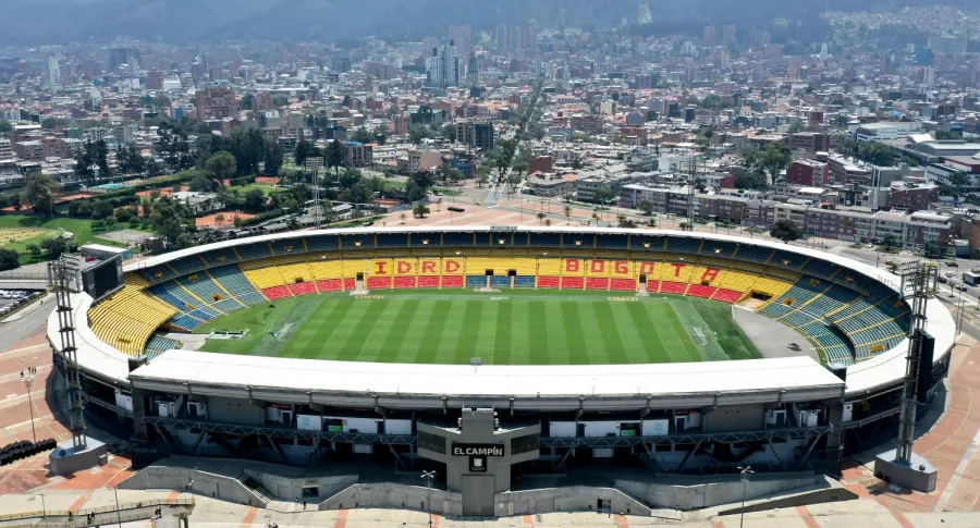 Estadio Nemesio Camacho, El Campín, de Bogotá ilustra nota sobre posibilidad del pasaporte COVID-19 para ingresar a estadios en Bogotá