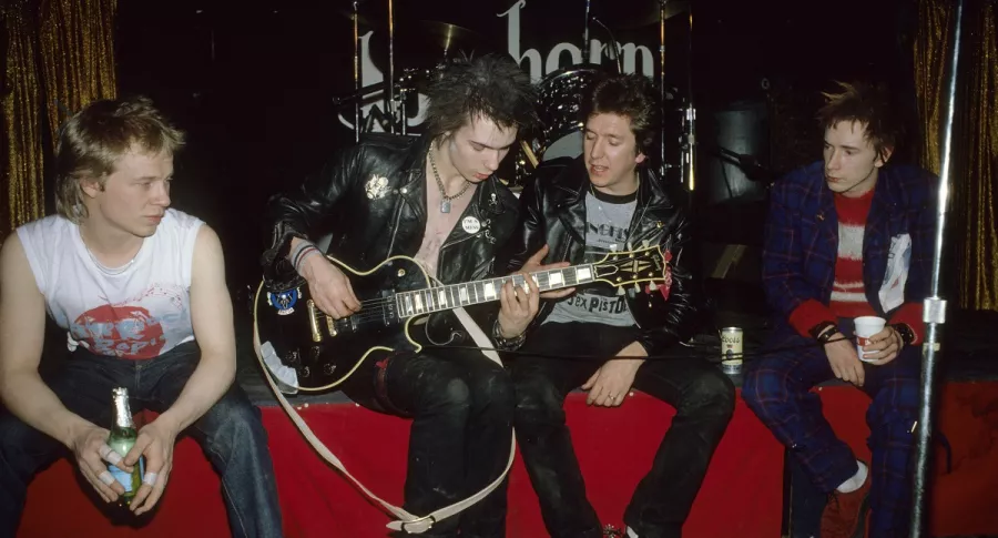Imagen de los Sex Pistols, que se enfrentan por uso de su música en serie de Inglaterra
