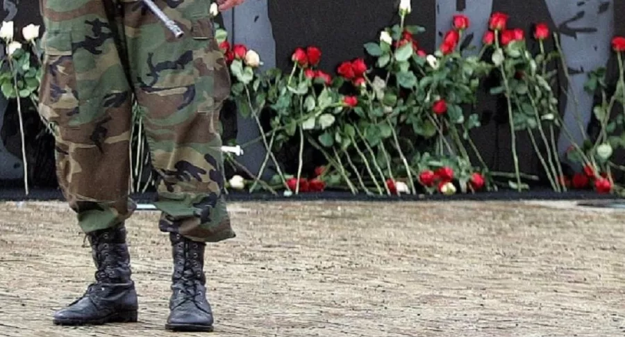 Imagen de un militar, que ilustra información sobre imputación de la JEP a 15 integrantes del Ejército por 'falsos positivos'