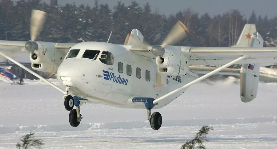 Encontraron a avión ruso perdido, con todos sus tripulantes ilesos