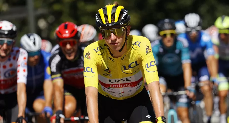 Así quedó la clasificación general del Tour de Francia 2021 después de disputada la etapa 20, que contó con 108 kilómetros de reocrrido.