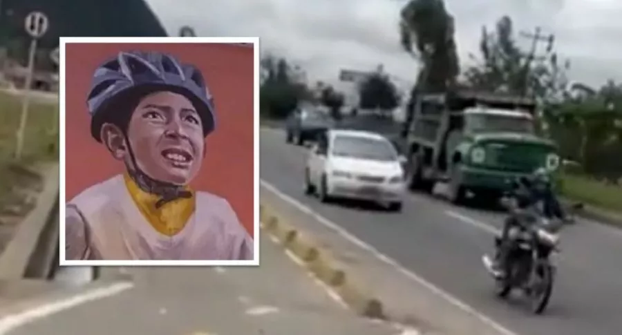 Testigo aseguró que el conductor del camión no fue el responsable de la muerte de Julián Esteban Gómez, niño ciclista que era fan de Egan Bernal. 