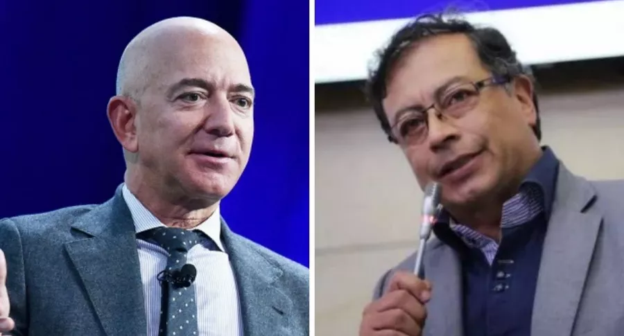Jeff Bezos y Gustavo Petro, protagonistas de broma de Actualidad Panamericana