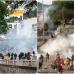 Gases, tanquetas y explosiones: reportan disturbios entre manifestantes y policías en Cali