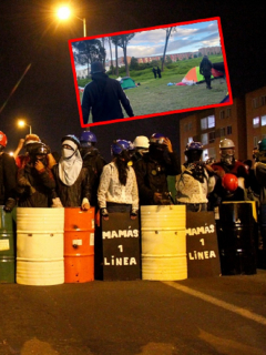 Imágenes de la 'primera línea'