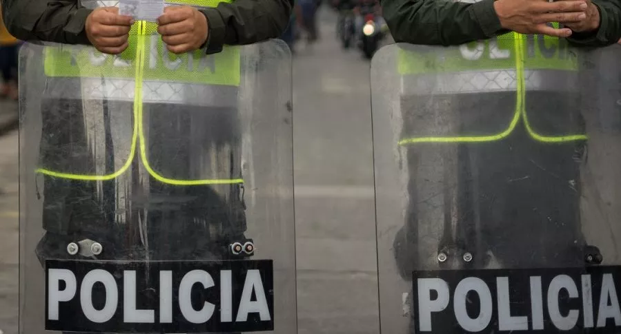 Imagen de Policía que ilustra nota; Niño de 7 años entuteló a la Policía Nacional y ya le ganó; Bogotá