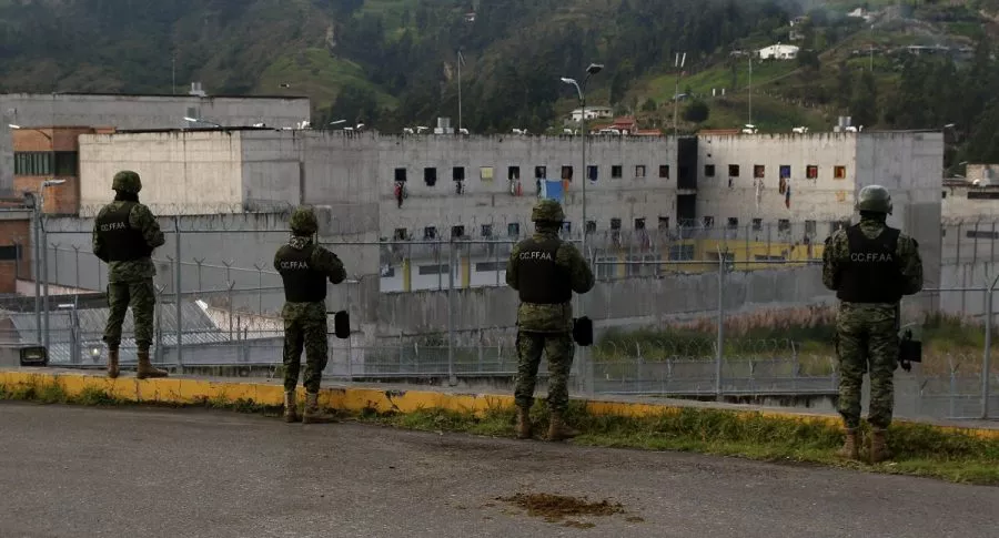 Imagen de cárcel que ilustra nota; Ecuador: motines en cárceles dejan 18 muertos y más de 50 heridos