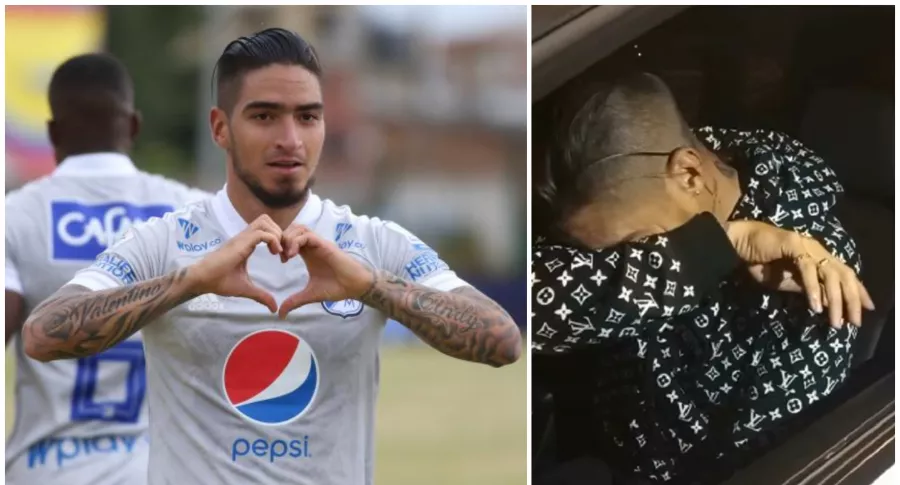 Video de Cristian 'Chicho' Arango llorando frente a hinchas de Millonarios