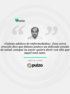 Frase destacada sobre columna de la diferencia entre el verbo adolecer y carecer