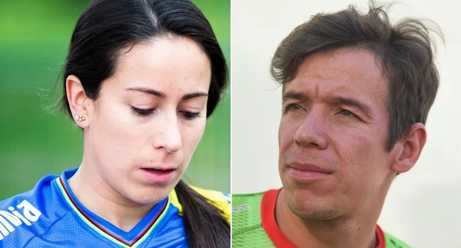 Mariana Pajón y Rigoberto Urán, a propósito de lesiones que han sufrido ellos y otros ciclistas de Colombia que están en Juegos Olímpicos de Tokio.