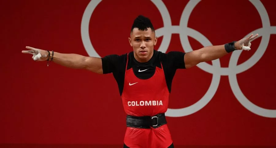 Luis Javier Mosquera obtuvo la primera medalla de oro para la delegación de Colombia en los Juegos Olímpicos de Tokio 2020.