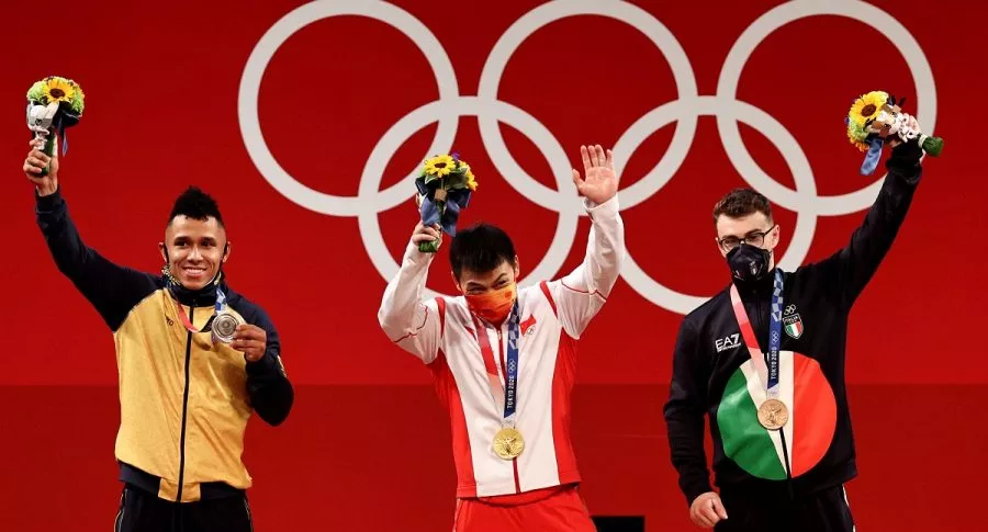 La fortuna que ganó Luis Javier Mosquera por ser medallista de plata en los Juegos Olímpicos de Tokio 2020. 