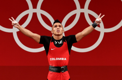Foto de Luis Javier Mosquera, en nota de trauma de infancia del deportista que venció.