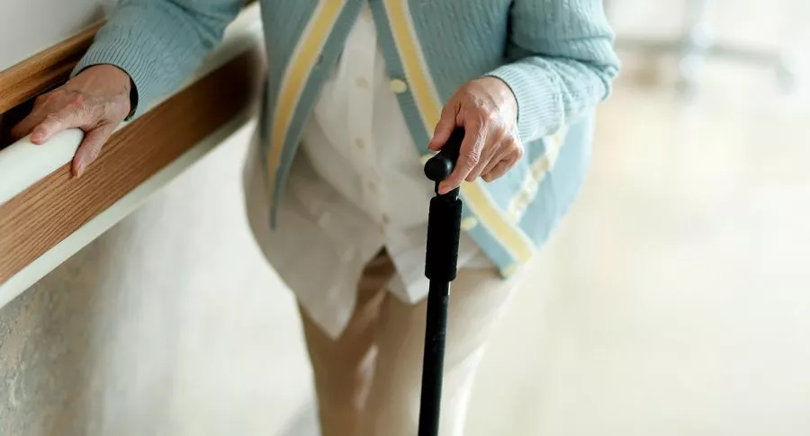 Imagen de anciana que ilustra nota; Video de anciana que roba supermercado en Piedecuesta, Santander