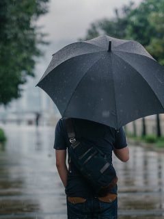 Imagen de lluvia que ilustra nota; ¿Por qué está haciendo tanto frío en Bogotá? Ideam explica